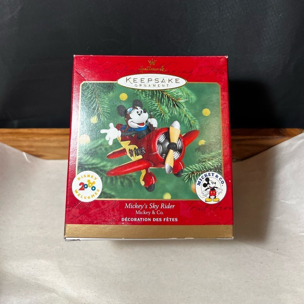 “Mickeys Sky Rider” Hallmark Keepsake Ornament